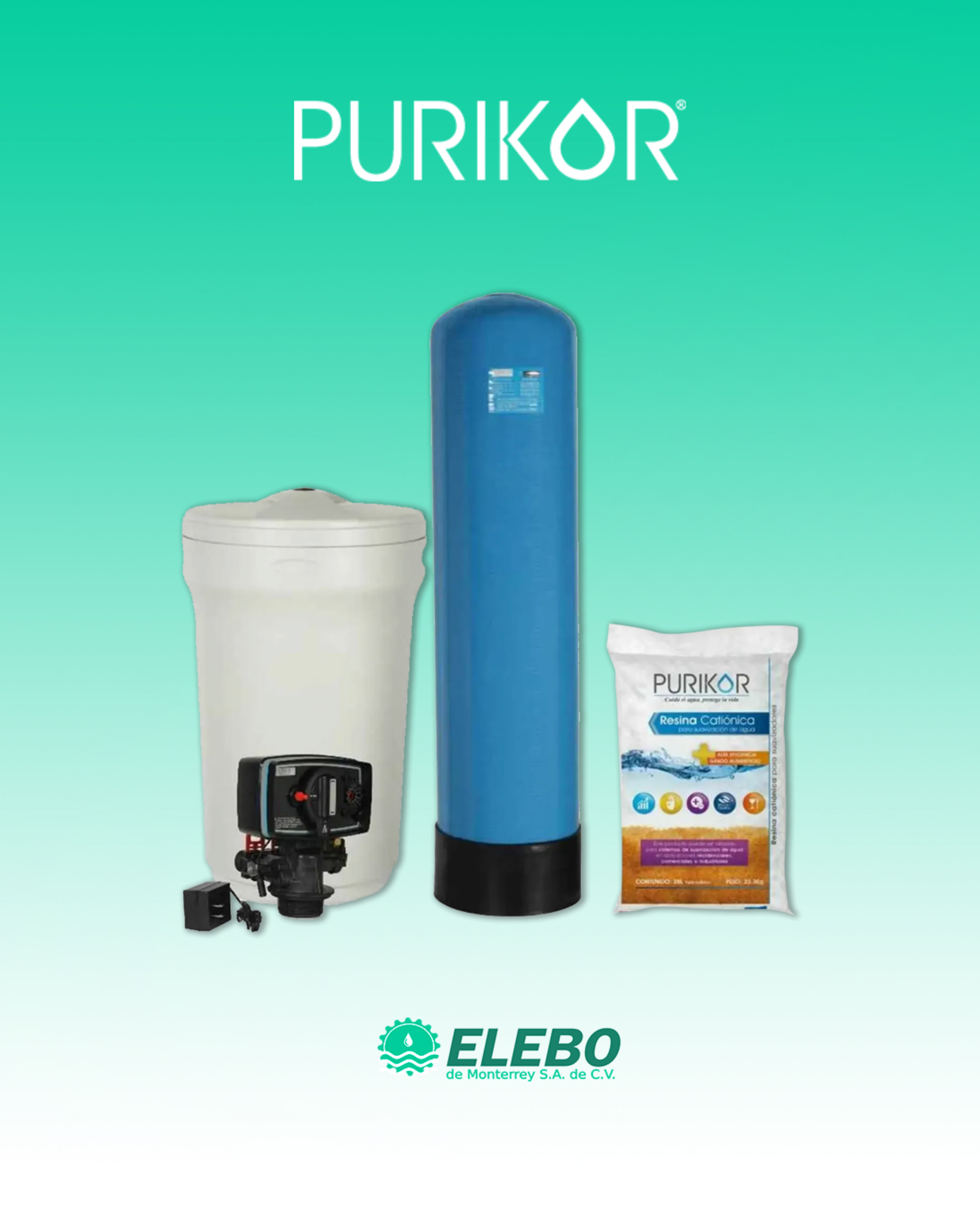 Sistema Suavizador de Agua  - PURIKOR en Monterrey