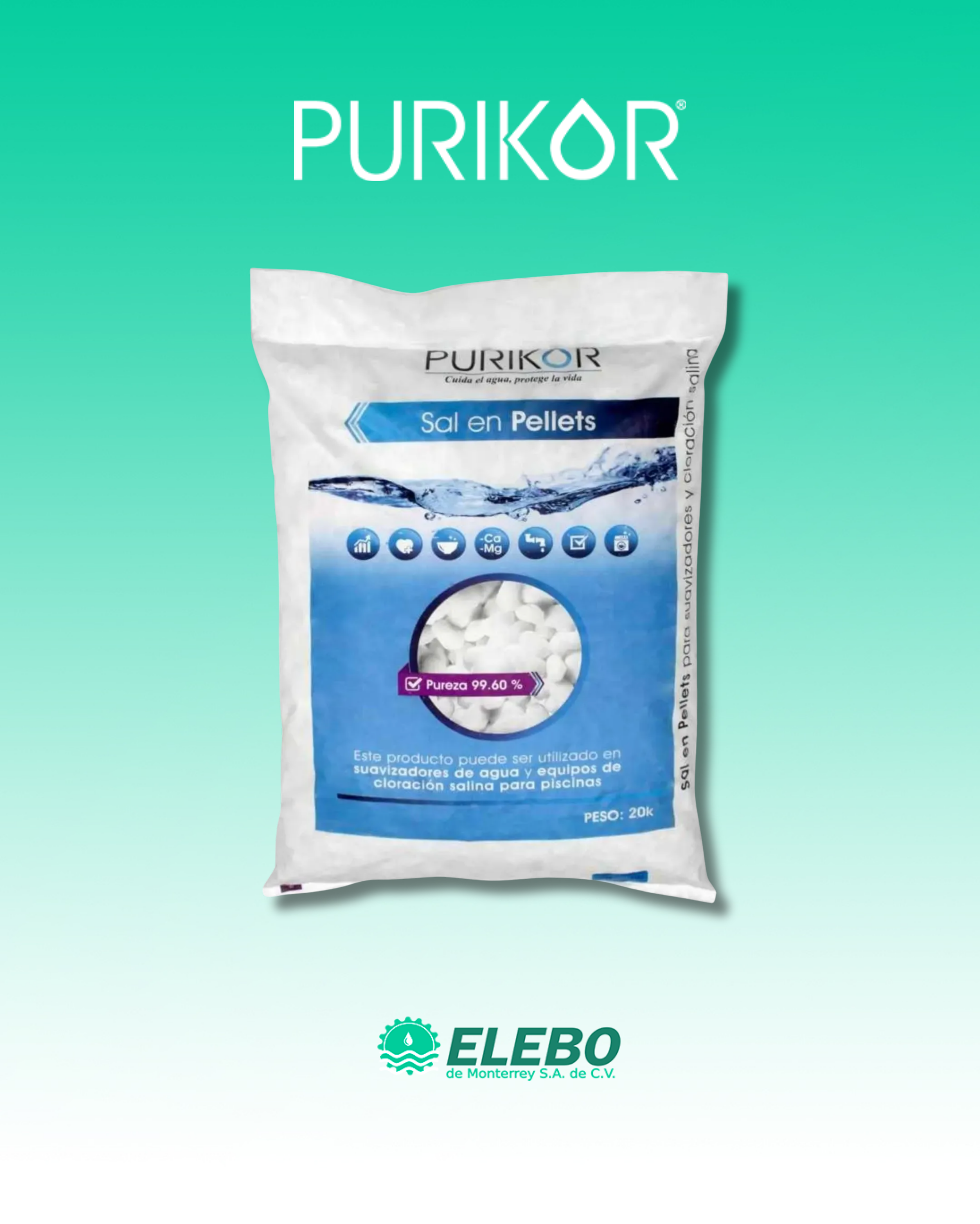 Sal en Pellets - PURIKOR en Monterrey