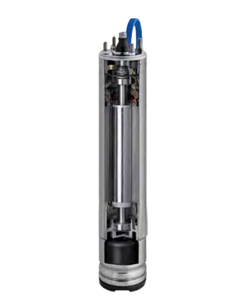 Motor Sumergible Rebobinable de 4" en Baño de Aceite en Monterrey