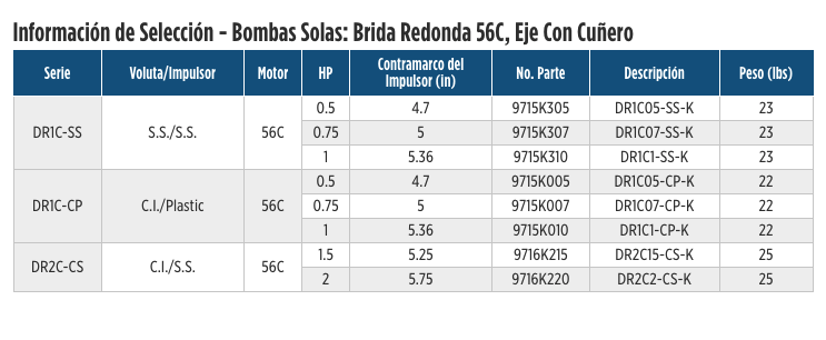 Bombas Domésticas Centrífugas Serie DR en Monterrey