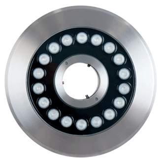 Burbujeadores LED multicolor para decoración en fuentes Serie Flusso en Monterrey