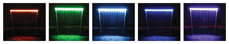 Cascadas LED Tipo Natural en Monterrey