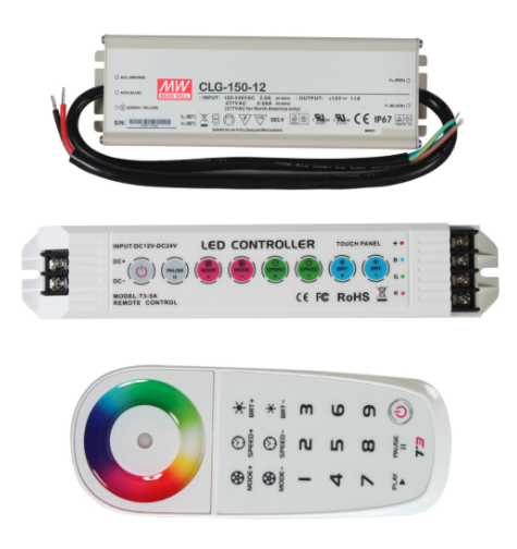 Kit de transformador, controlador y control remoto en Monterrey